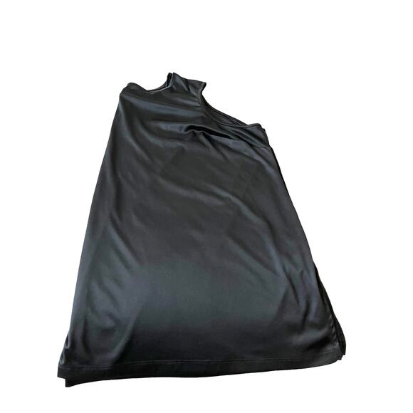 NO MANUFACTURER TAG - SLEEVELESS SHELL OR SLIP-ON BLOUSE, WOMENS, 4X, BLACK - Picture 6 of 8